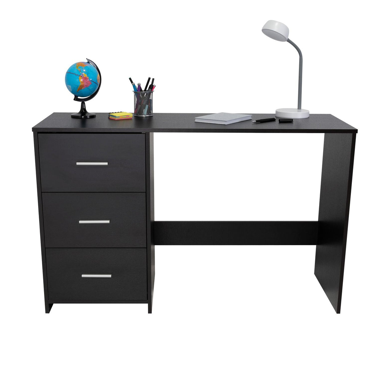 Escritorio Toronto Wengue 121 cm con Cajones - Escritorios y Archivadores | Bylmo