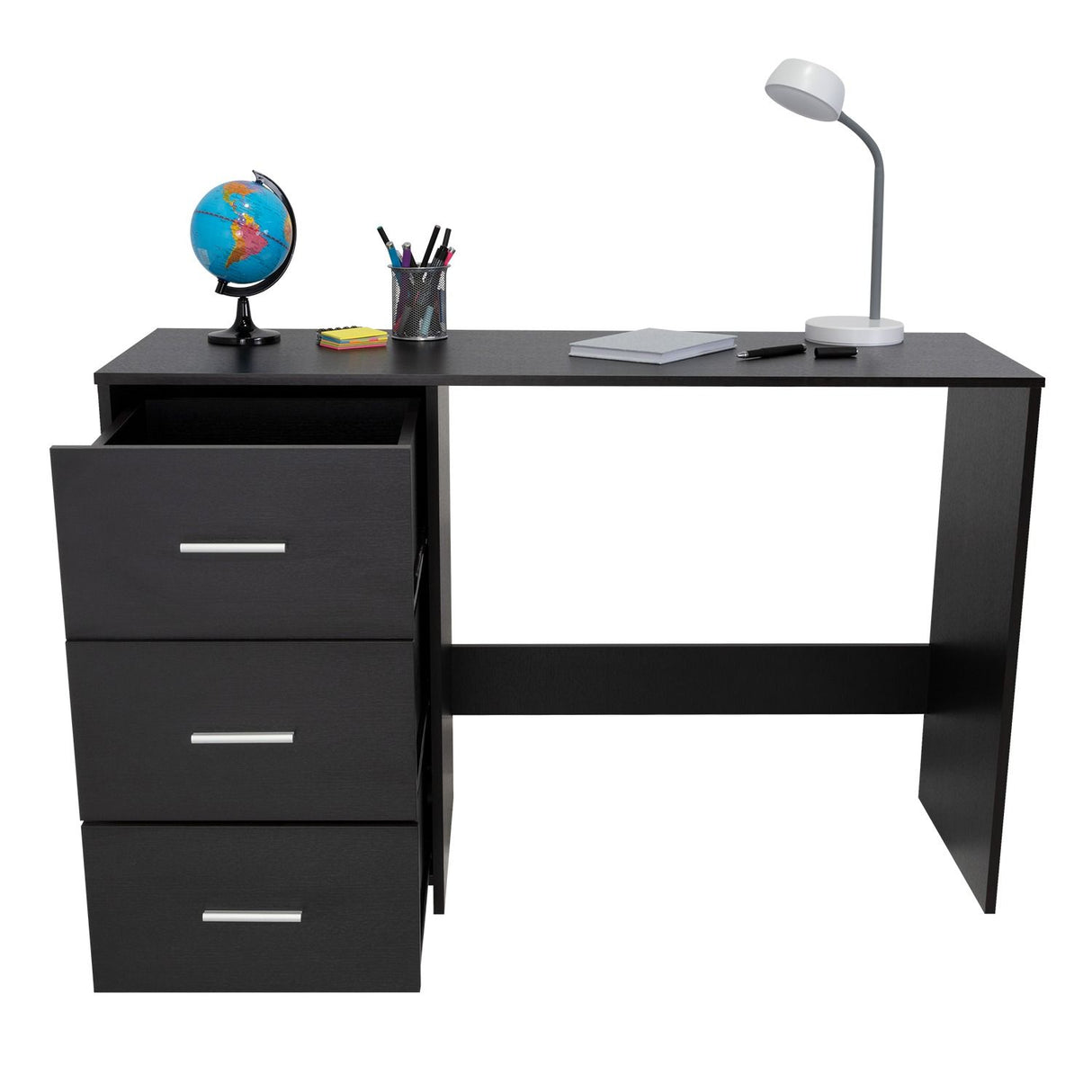 Escritorio Toronto Wengue 121 cm con Cajones - Escritorios y Archivadores | Bylmo