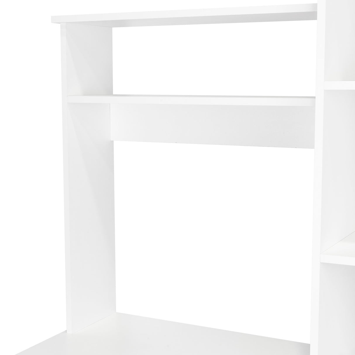 Escritorio Versalles Blanco 98.5x162.5cm sin Cajones - Escritorios y Archivadores | Bylmo