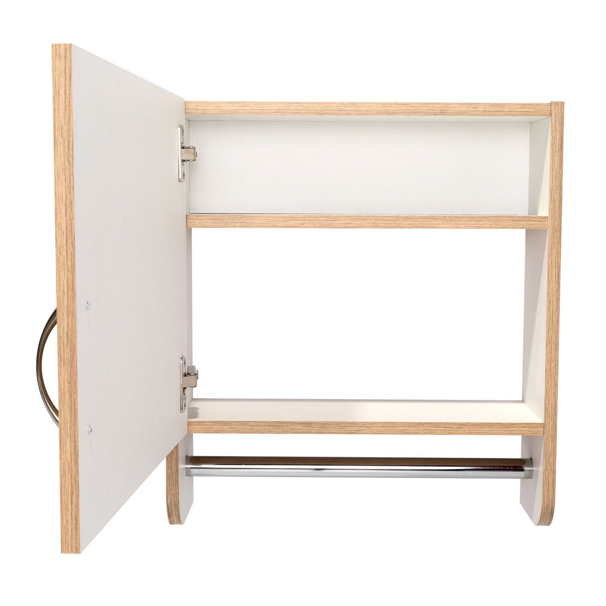 Gabinete de Baño Bath 300 Rovere 45x50cm Cuadrado con Espejo y con Dos Entrepaños - Gabinetes | Bylmo