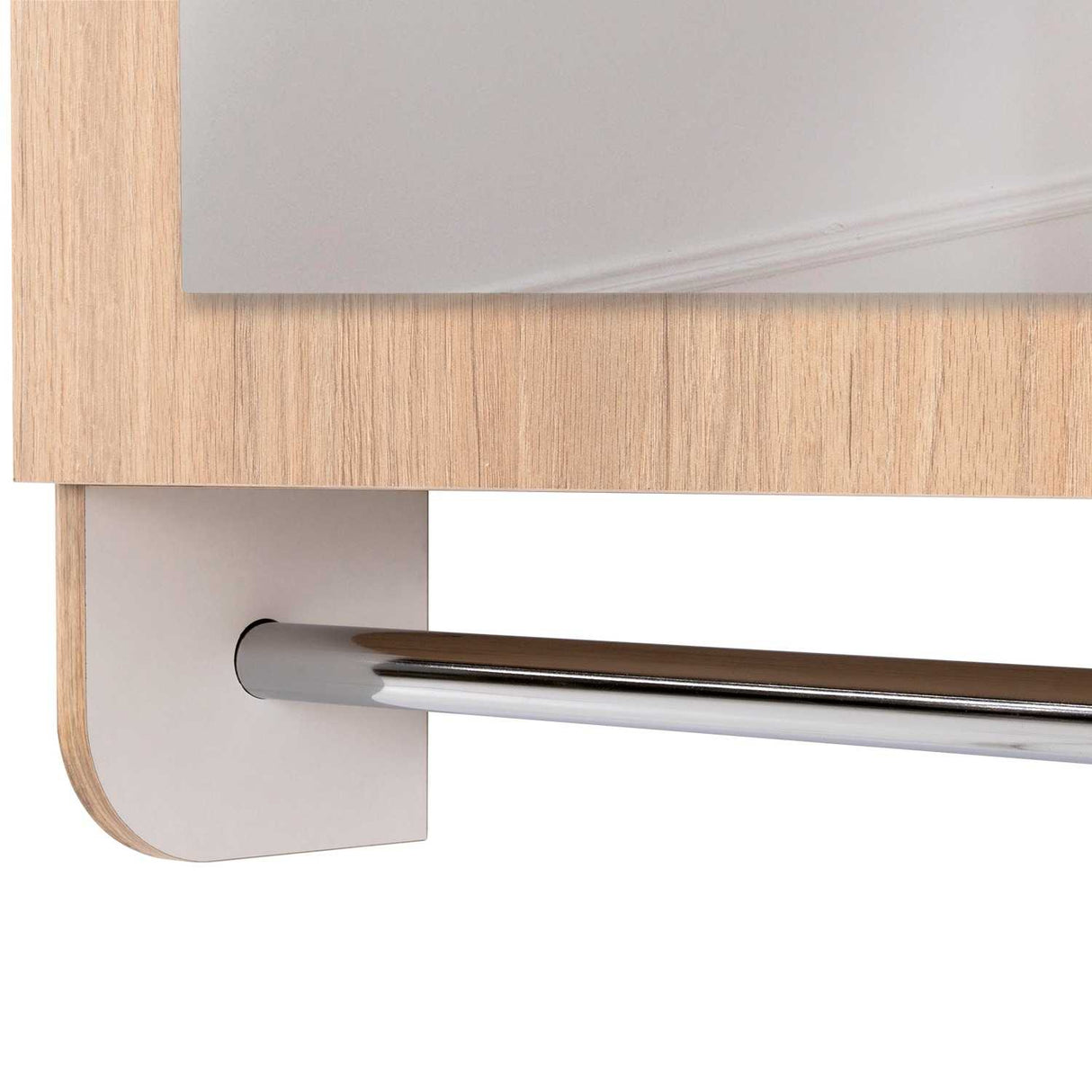 Gabinete de Baño Bath 300 Rovere 45x50cm Cuadrado con Espejo y con Dos Entrepaños - Gabinetes | Bylmo