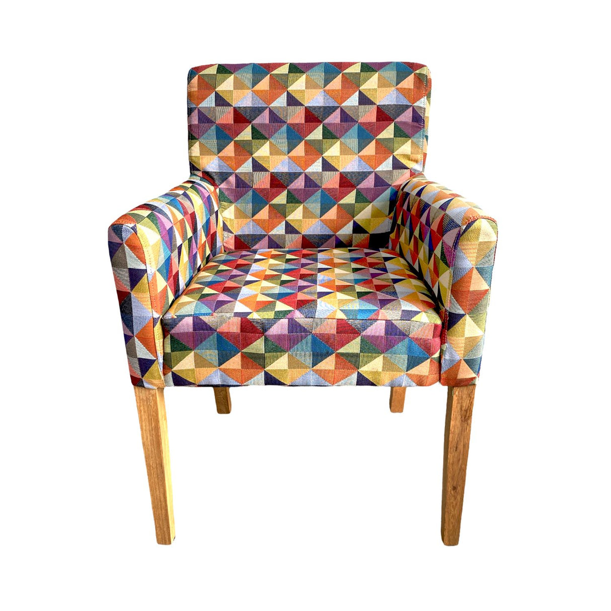 Combo Poltrona, Banqueta y Mesa Multicolor 59x88cm De 3 Puestos con Apoya Brazos - Combo | Bylmo