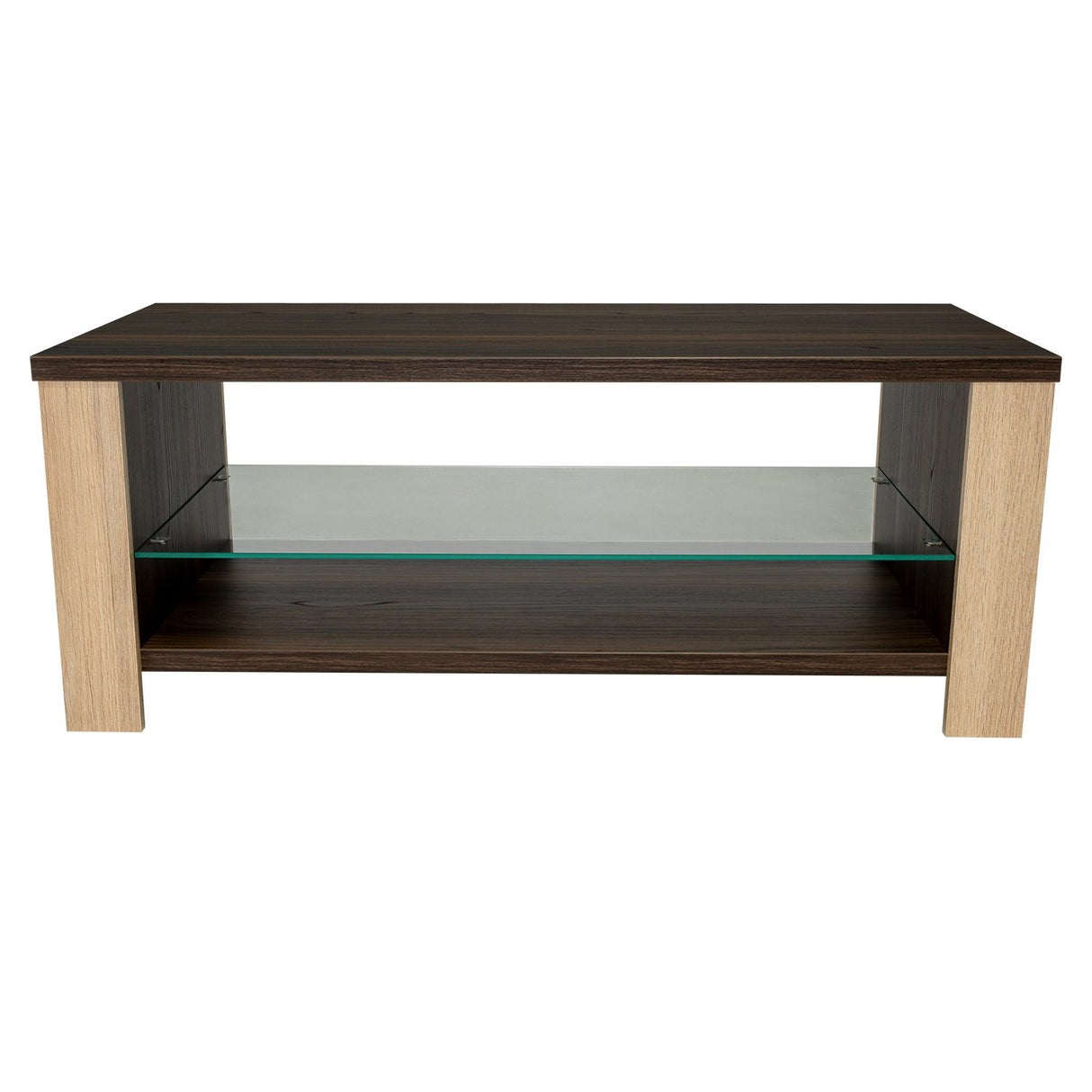 Mesa de Centro Athina Habano 100x39.5cm Rectangular Con Patas - Mesas | Bylmo