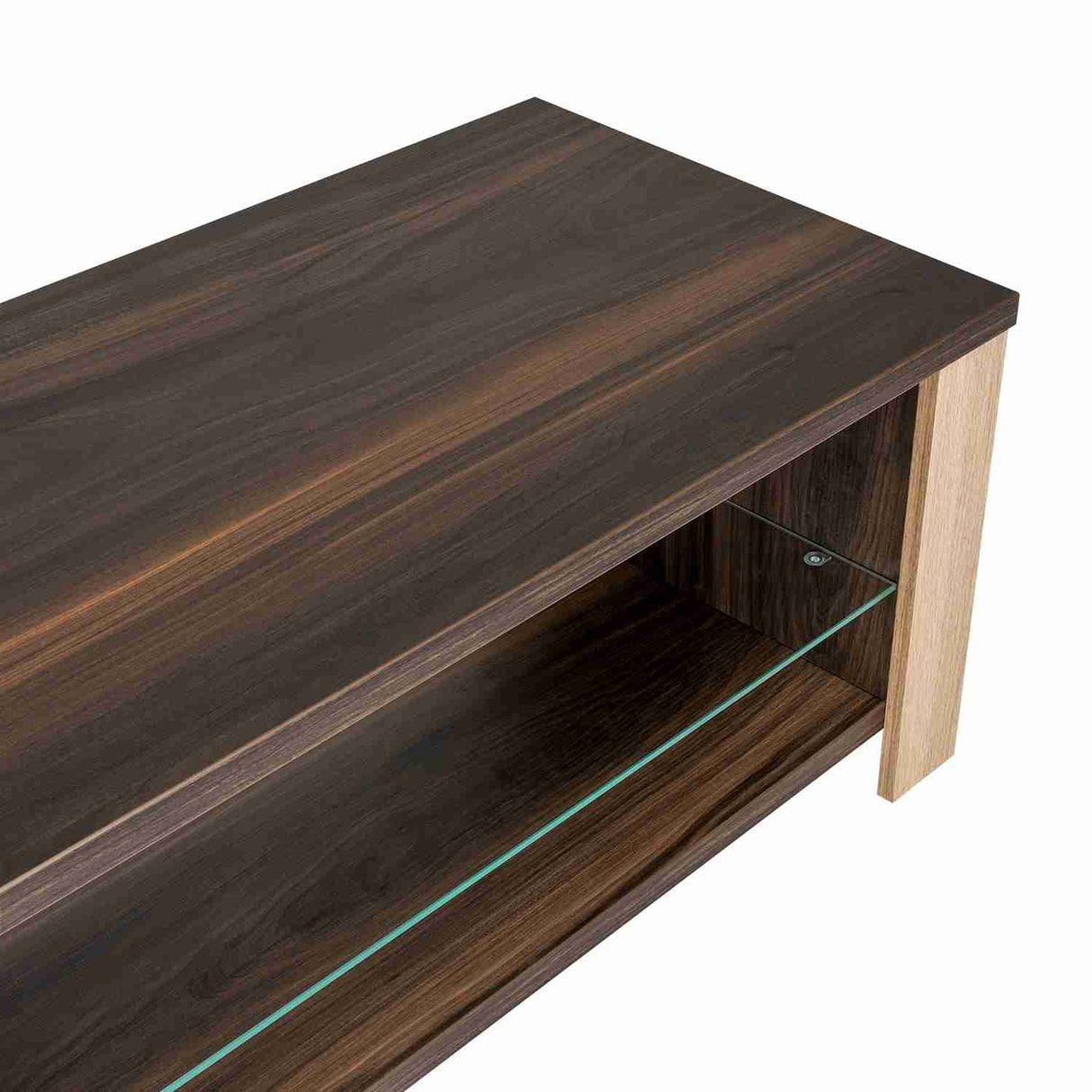 Mesa de Centro Athina Habano 100x39.5cm Rectangular Con Patas - Mesas | Bylmo