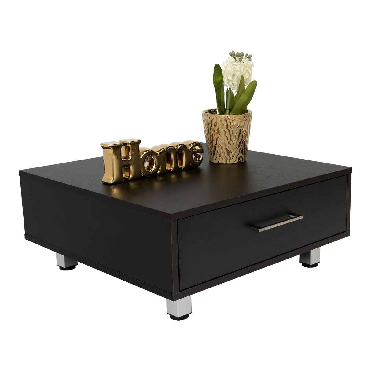 Mesa de Centro Beijing Wengue 60x26.3cm Rectangular con Patas y con Compartimientos - Mesas | Bylmo