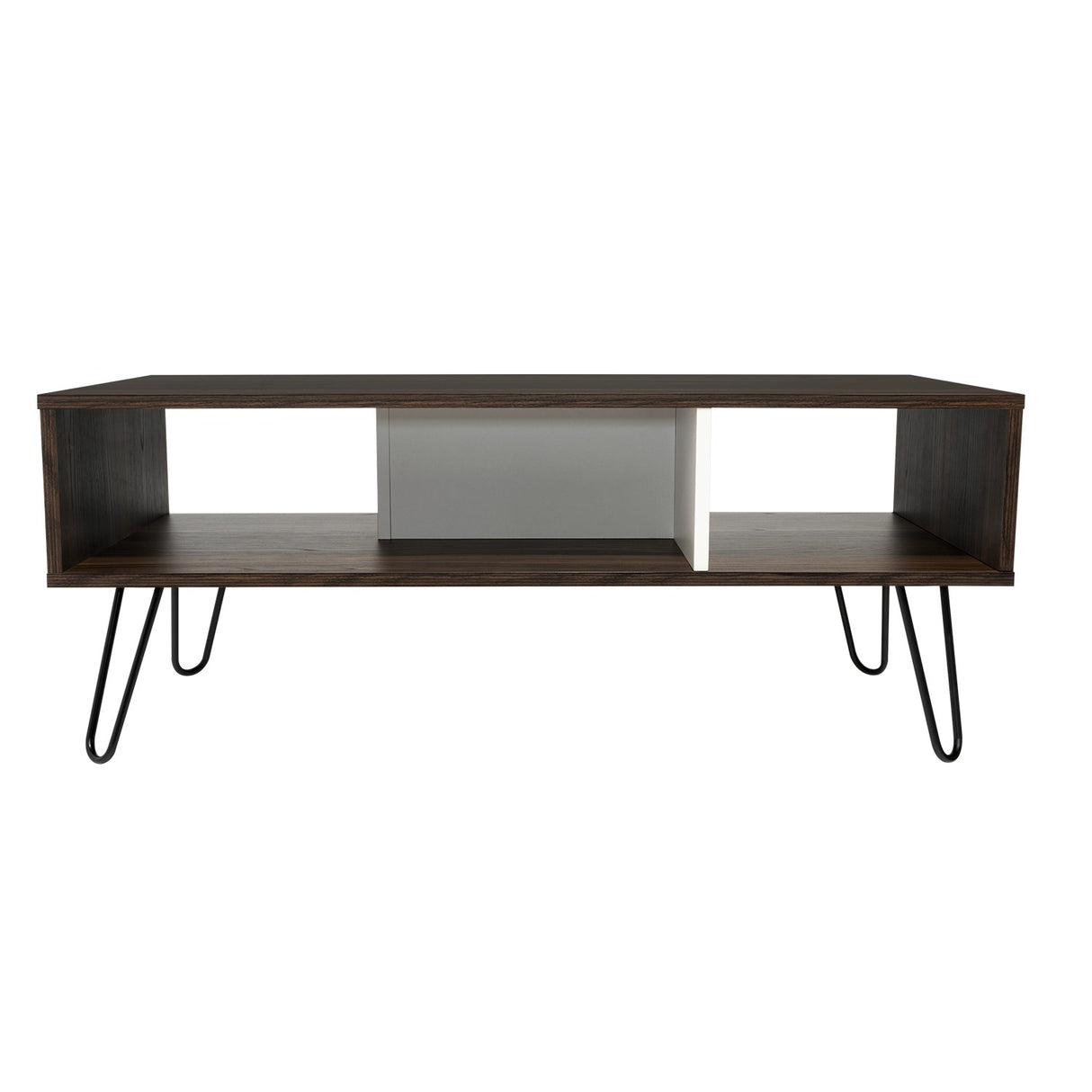 Mesa de Centro Vassel Habano 101.1x40cm Rectangular Con Patas - Mesas | Bylmo