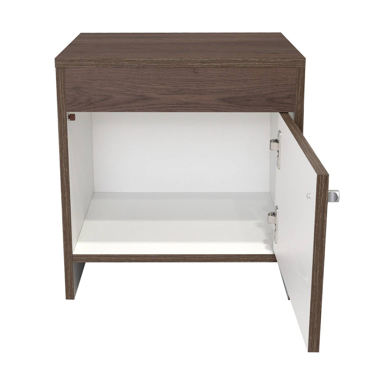 Mesa de Noche Colore Coñac 40x41.6cm con Una Puerta - Mesas de Noche | Bylmo