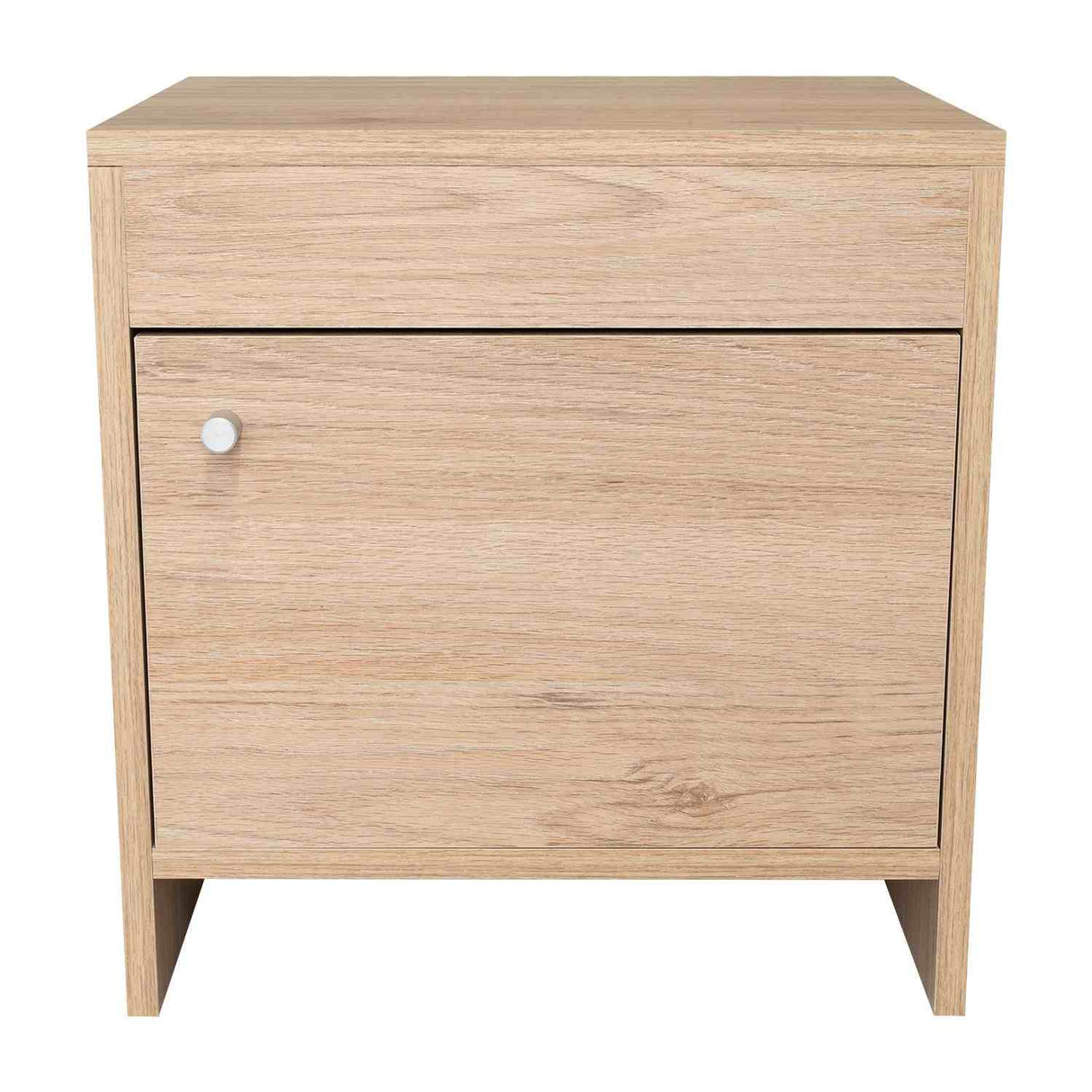 Mesa de Noche Colore Rovere 40x41.6cm con Una Puerta - Mesas de Noche | Bylmo