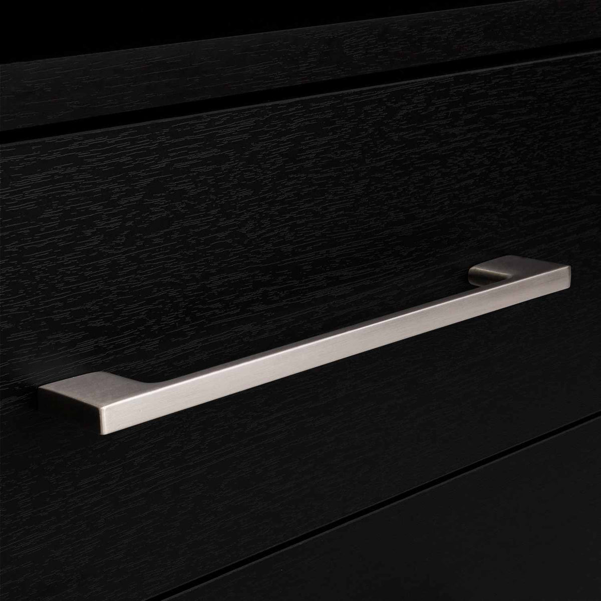 Mesa de Noche Eter Wengue 40x50.7cm con Dos Cajones y con Un Compartimiento