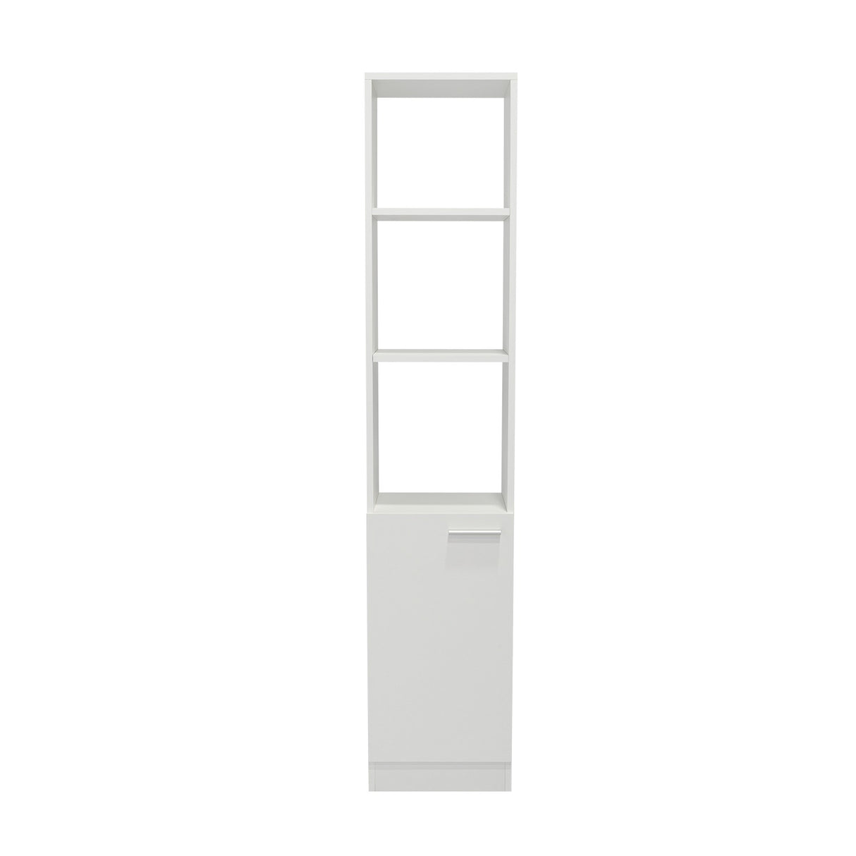 Optimizador de Baño Bath Blanco 33x162.2cm sin Cajones y con Dos Entrepaños - Gabinetes | Bylmo