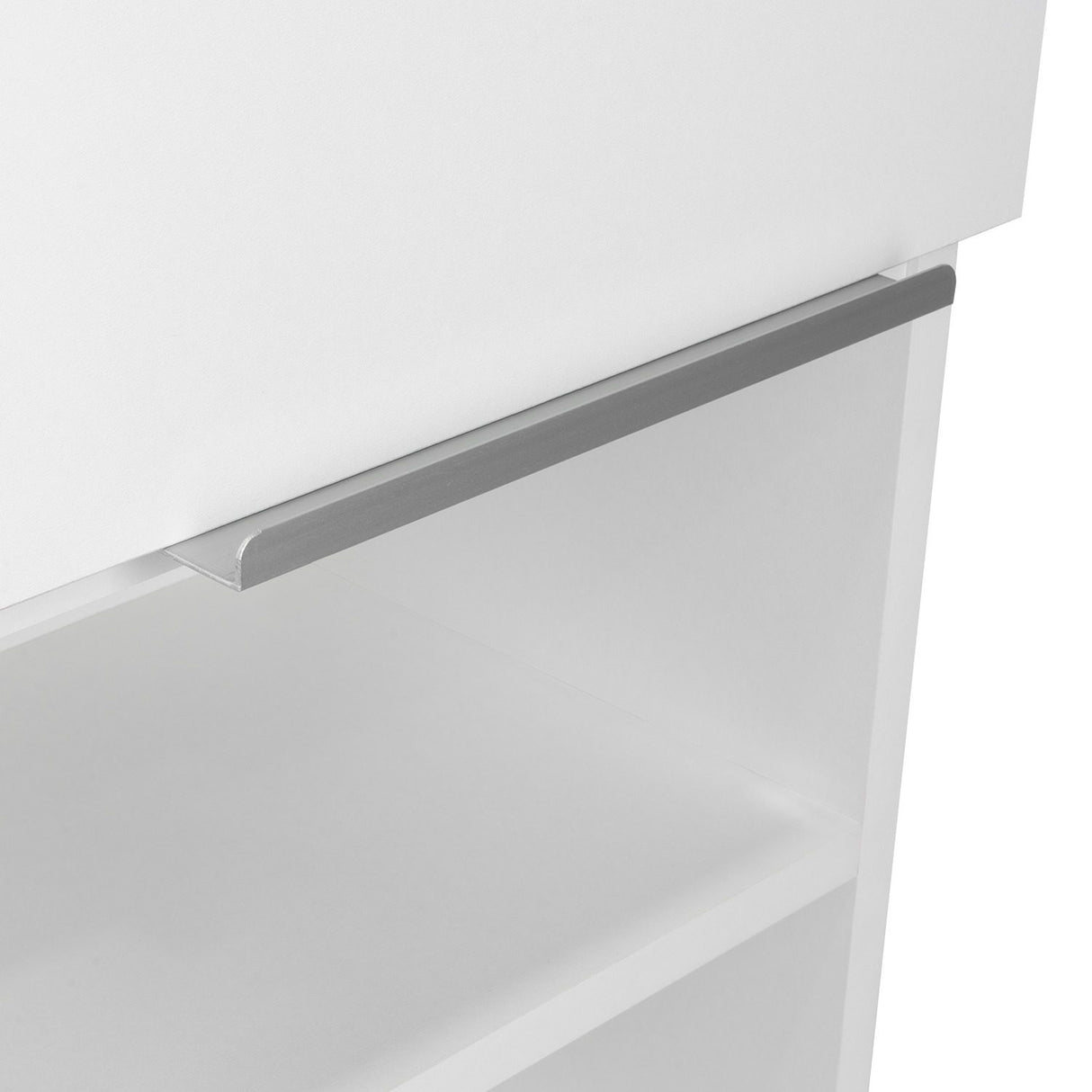 Gabinete de Baño Jules Blanco 30x80cm Rectangular sin Espejo y con Dos Entrepaños - Gabinetes | Bylmo