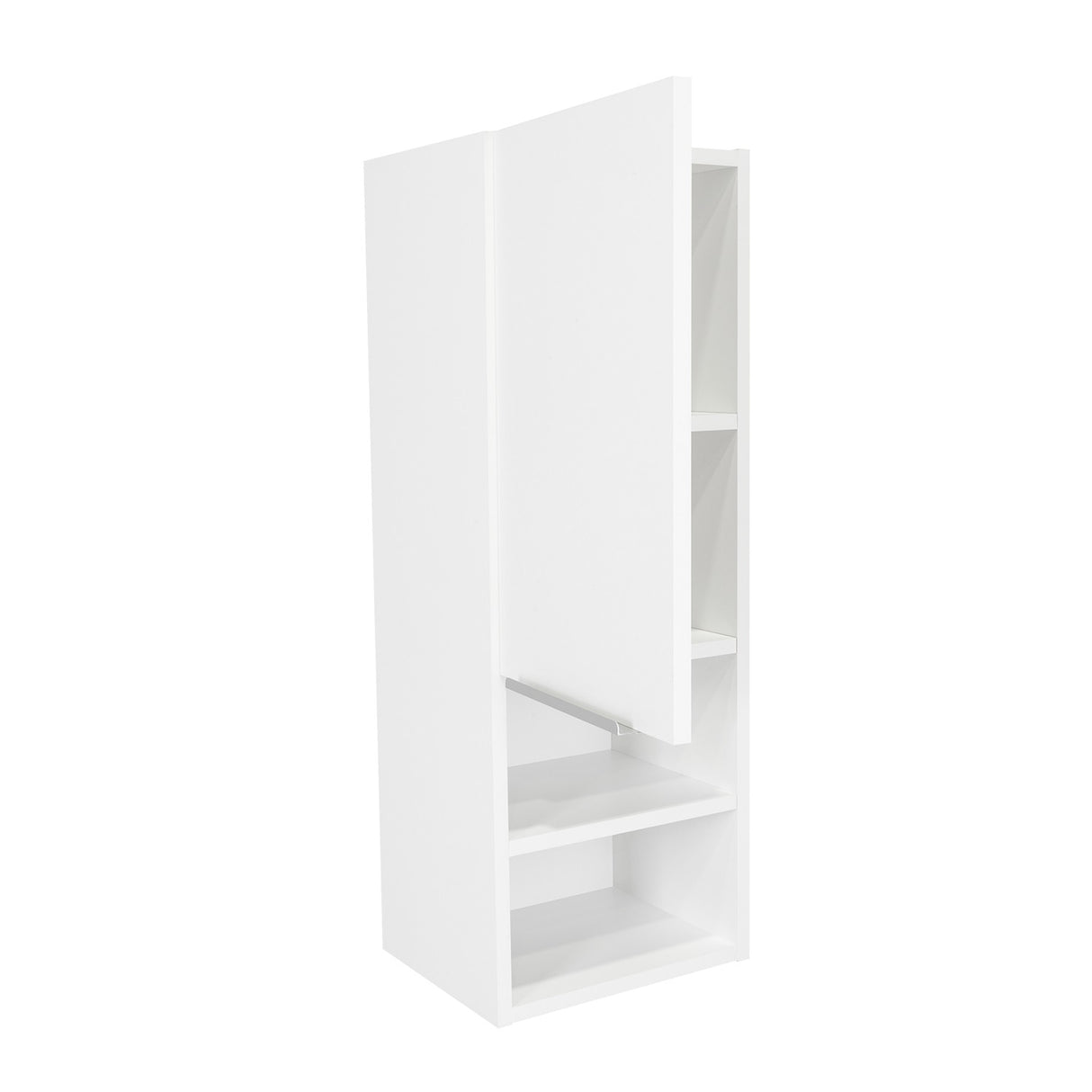 Gabinete de Baño Mila Blanco 30x81.7cm Rectangular sin Espejo y con Dos Entrepaños - Gabinetes | Bylmo