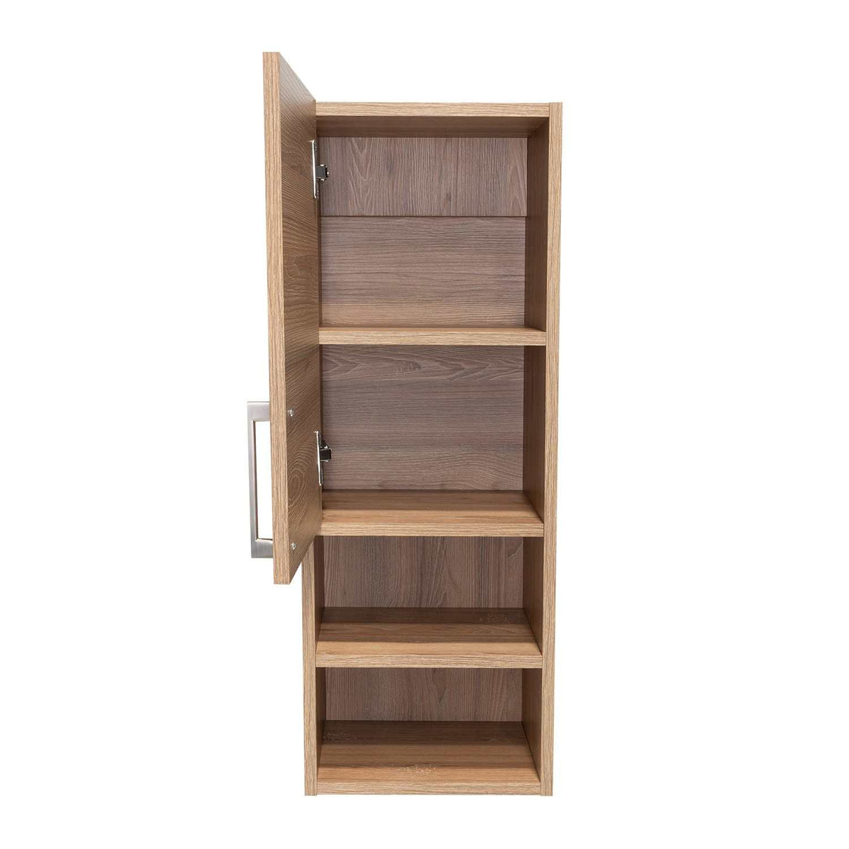 Gabinete de Baño Barcelona Miel 30x81.5cm Rectangular sin Espejo y con Dos Entrepaños - Gabinetes | Bylmo