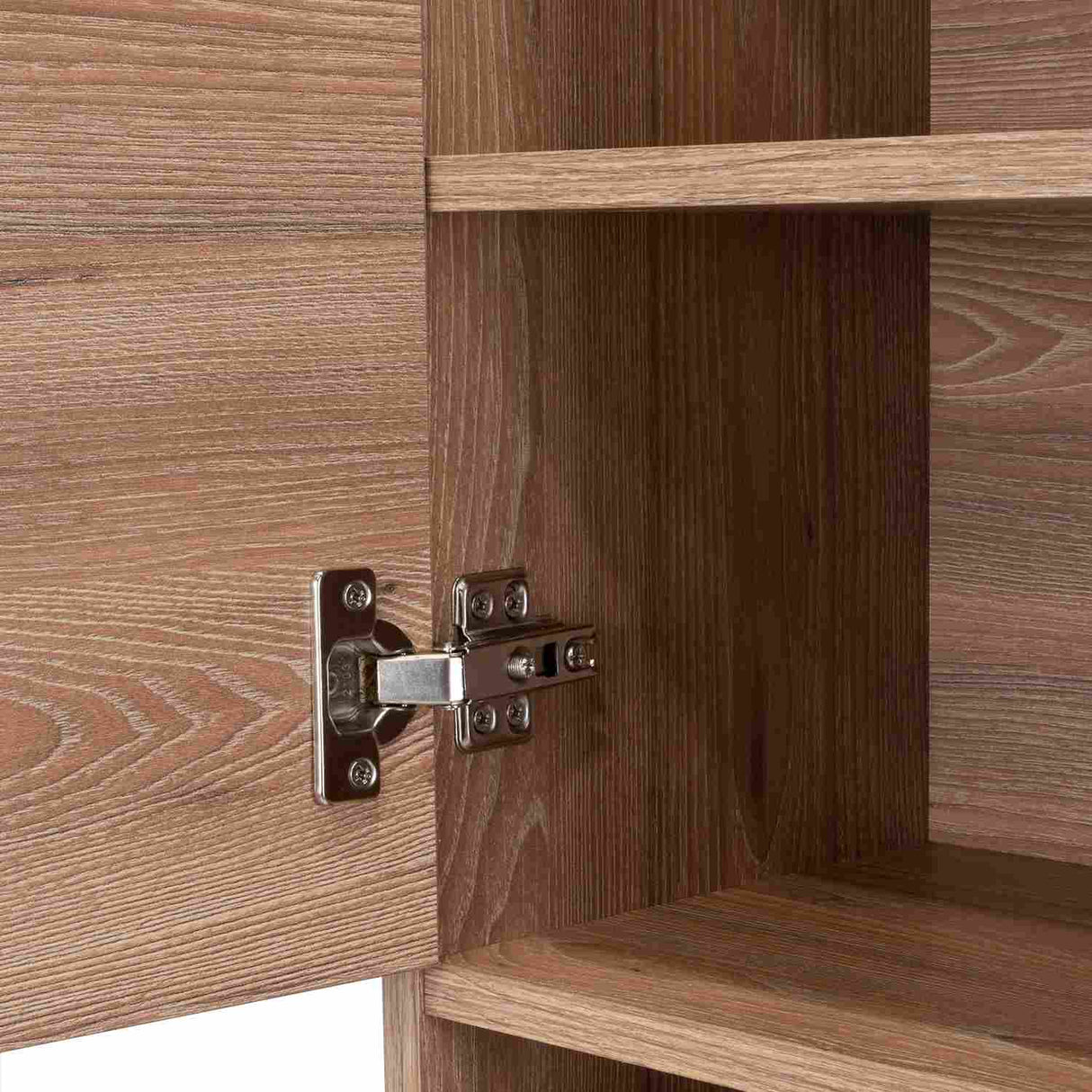 Gabinete de Baño Barcelona Miel 30x81.5cm Rectangular sin Espejo y con Dos Entrepaños - Gabinetes | Bylmo