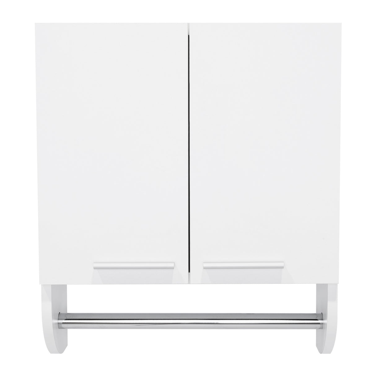 Gabinete de Baño Bath Blanco 50x45cm Cuadrado sin Espejo y con Dos Entrepaños - Gabinetes | Bylmo