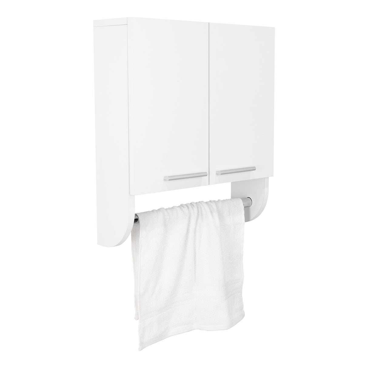 Gabinete de Baño Bath Blanco 50x45cm Cuadrado sin Espejo y con Dos Entrepaños - Gabinetes | Bylmo