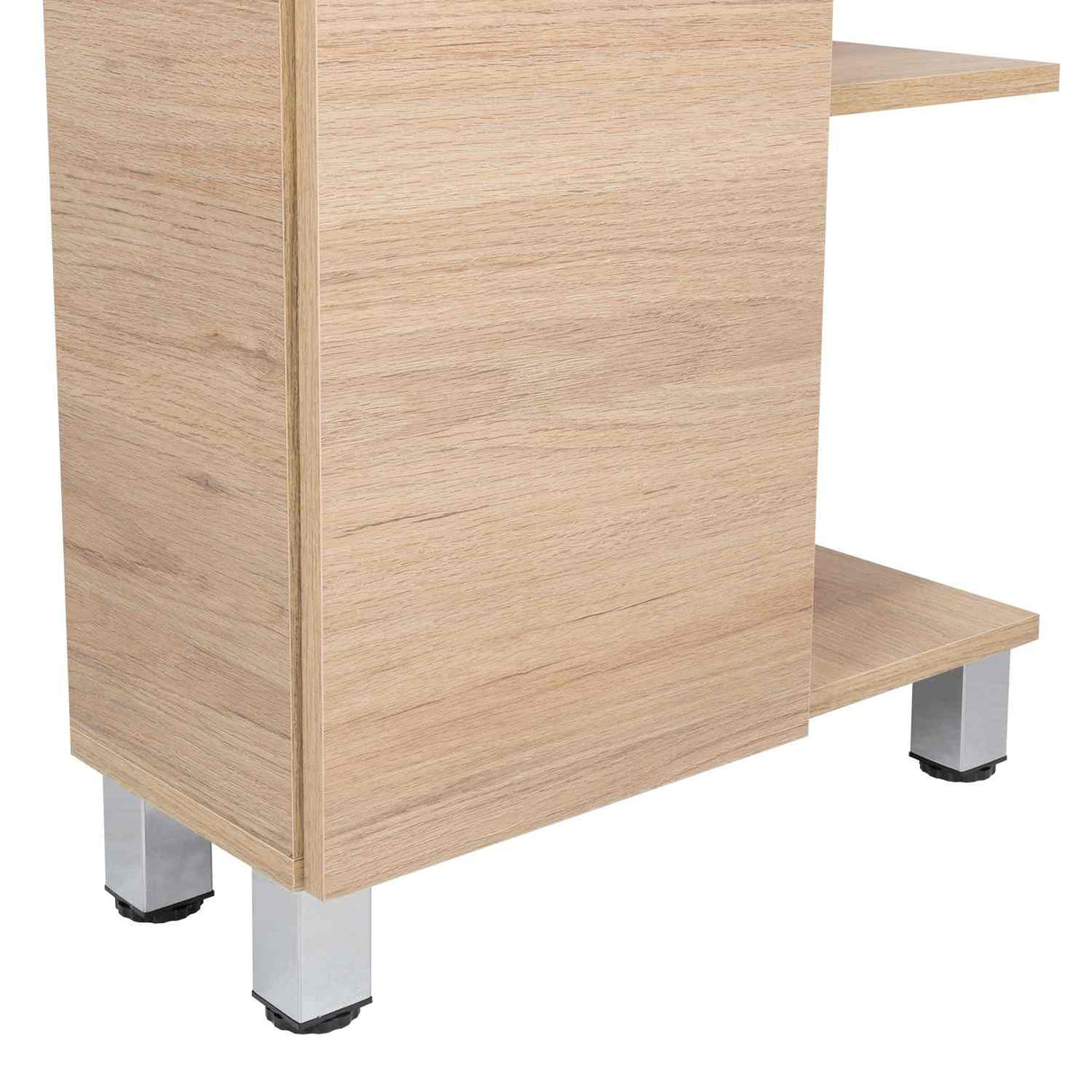 Optimizador de Baño Bath Rovere y Blanco 51.2x178.1cm sin Cajones y con Cuatro Entrepaños - Gabinetes | Bylmo