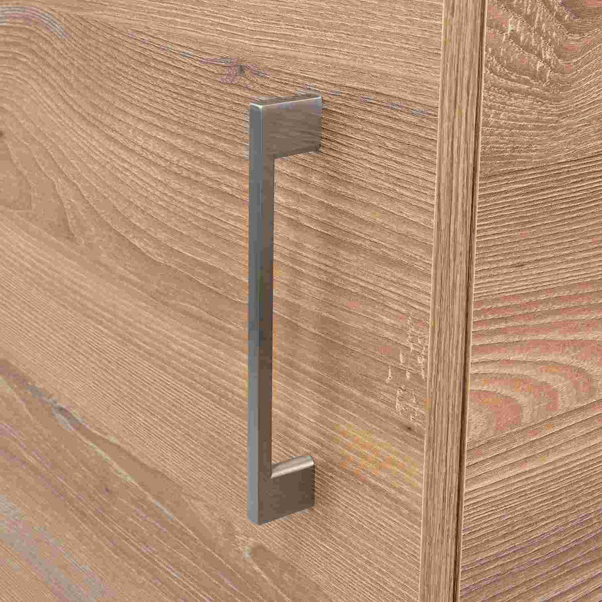 Mueble para Lavamanos Madrid Miel 40x88cm Individual con Lavamanos con Una Puerta - Gabinetes | Bylmo