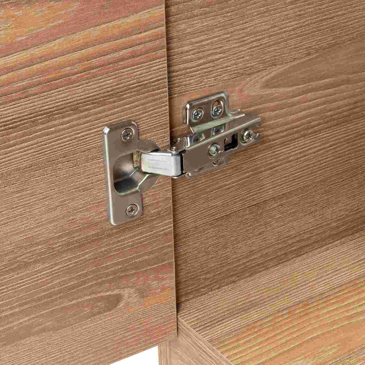 Mueble para Lavamanos Madrid Miel 40x88cm Individual con Lavamanos con Una Puerta - Gabinetes | Bylmo