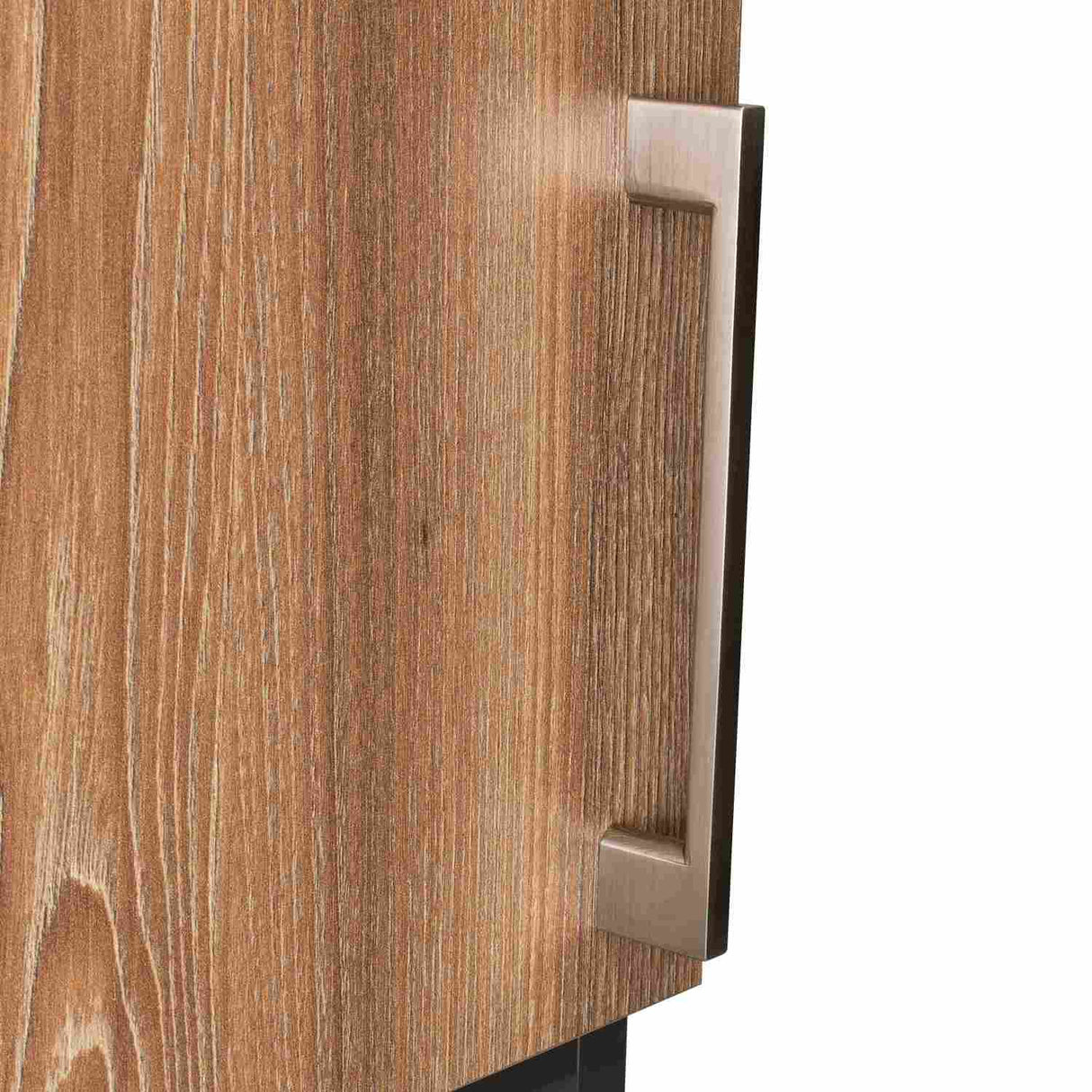 Gabinete de Baño Madrid Miel y Plomo 30x80cm Rectangular con Dos Entrepaños - Gabinetes | Bylmo