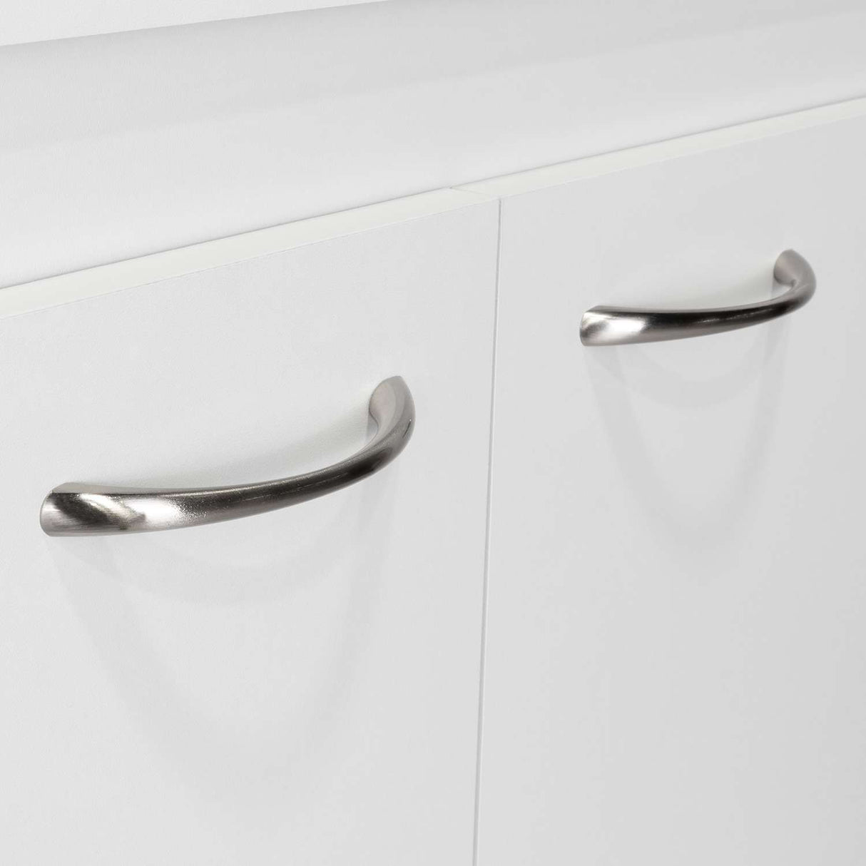 Mueble Microondas Blanco 63x113.5cm con Dos Entrepaños y Tres Compartimientos - Cocinas | Bylmo