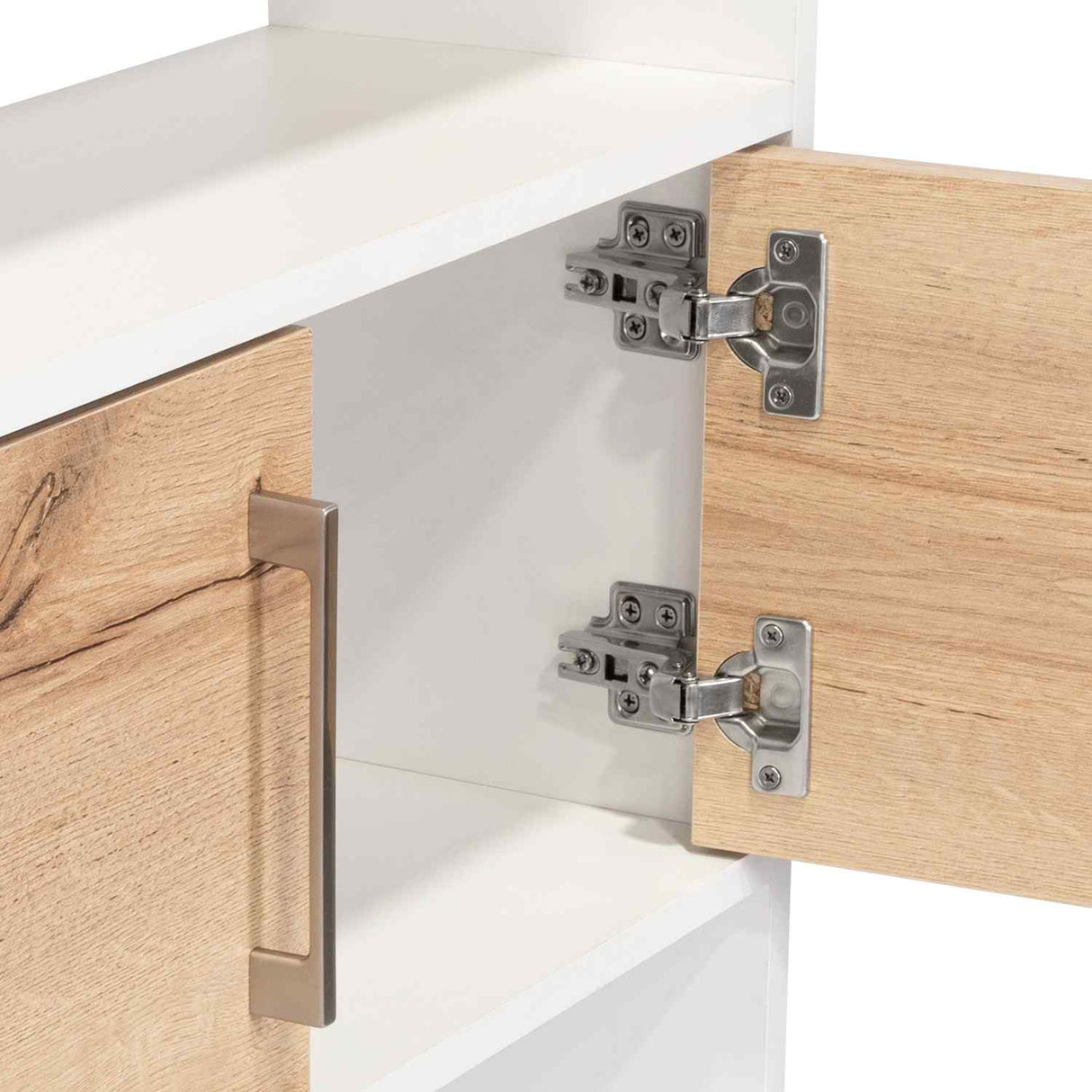 Optimizador de Baño Bath Blanco 60x60cm sin Cajones y con Un Entrepaño - Muebles para Baño | Bylmo