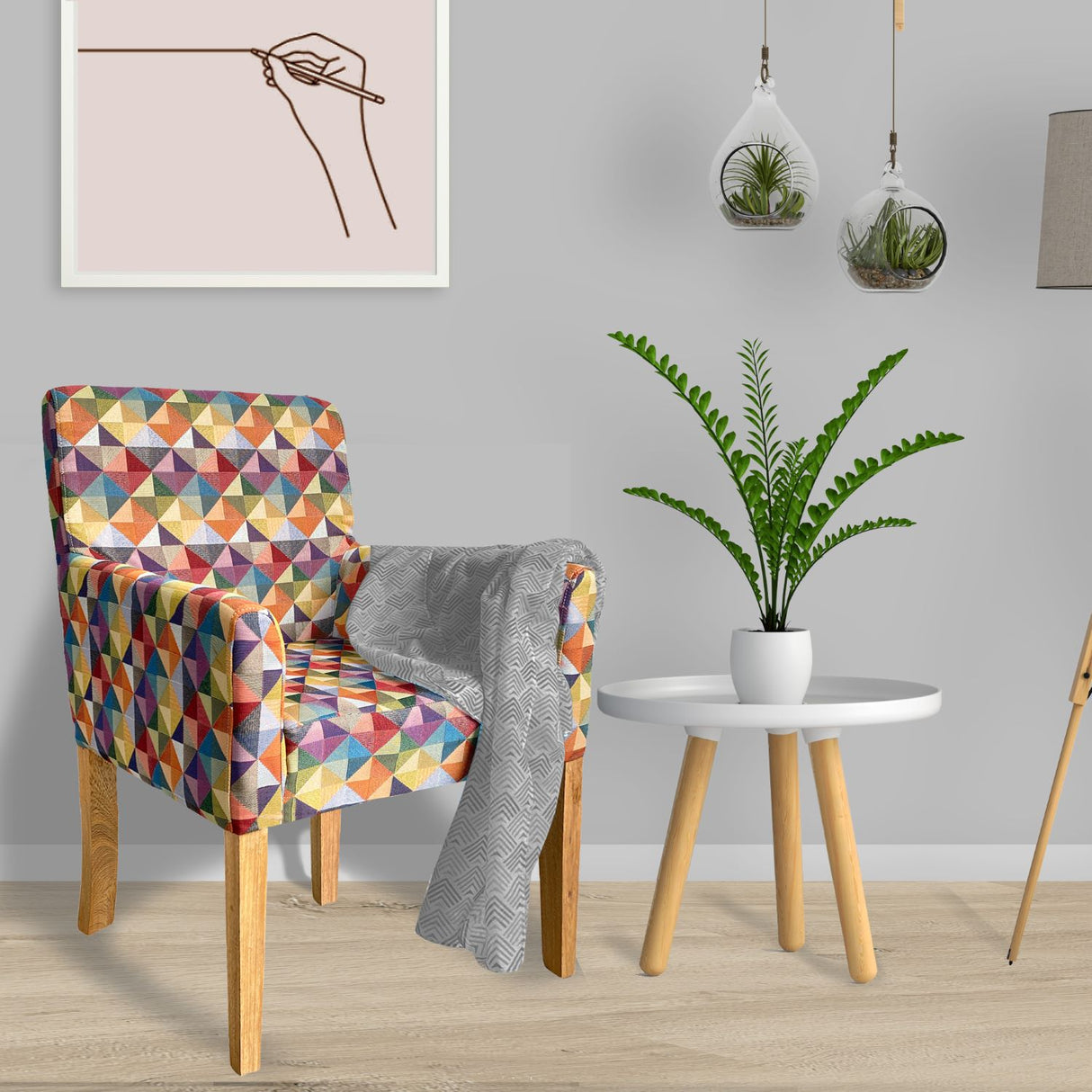 Poltrona Multicolor 67x87cm De Un Puesto sin Apoya Brazos - Sillas | Bylmo