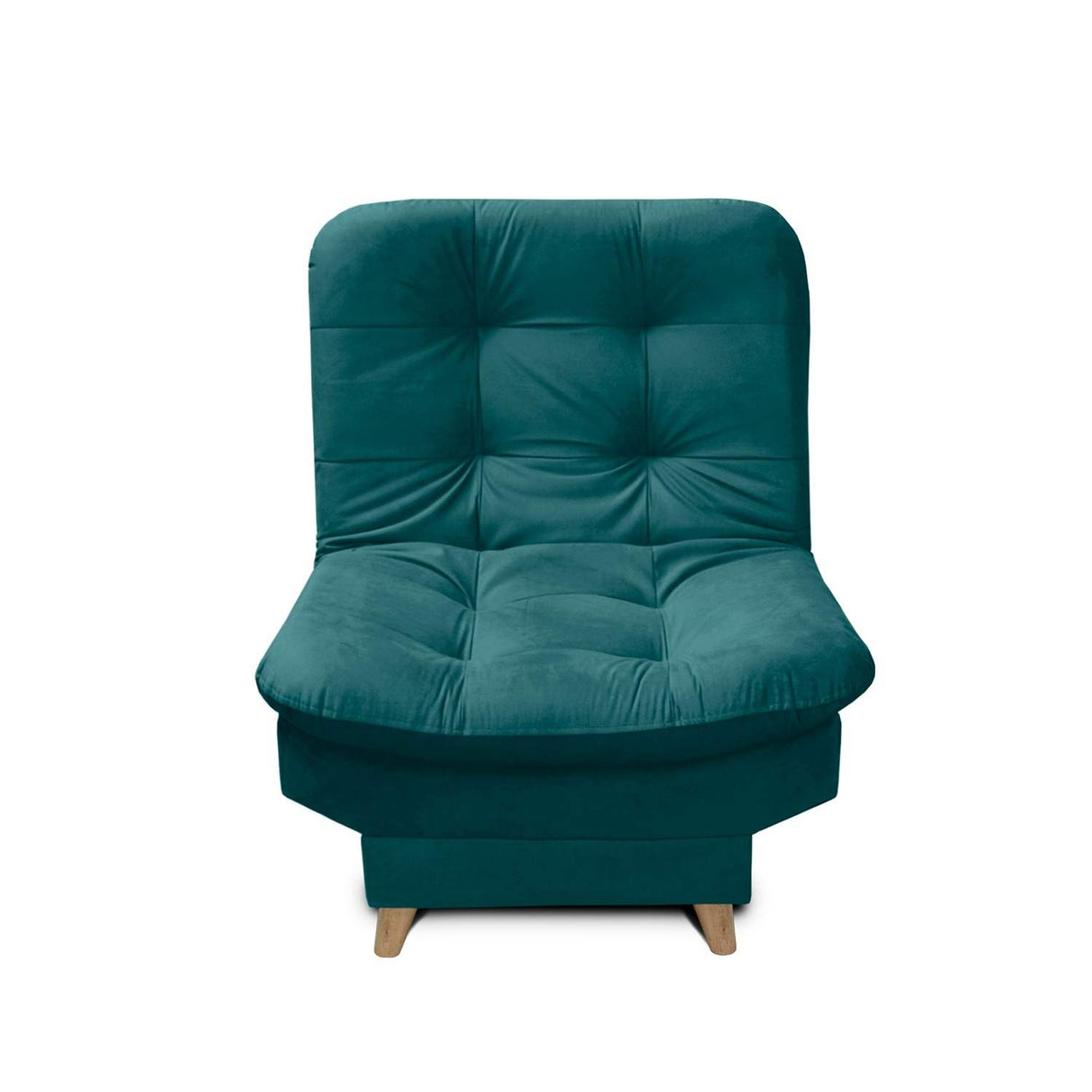 Silla Poltrona fendik Turquesa 80x90cm De Un Puesto Reclinable con Apoya Brazos