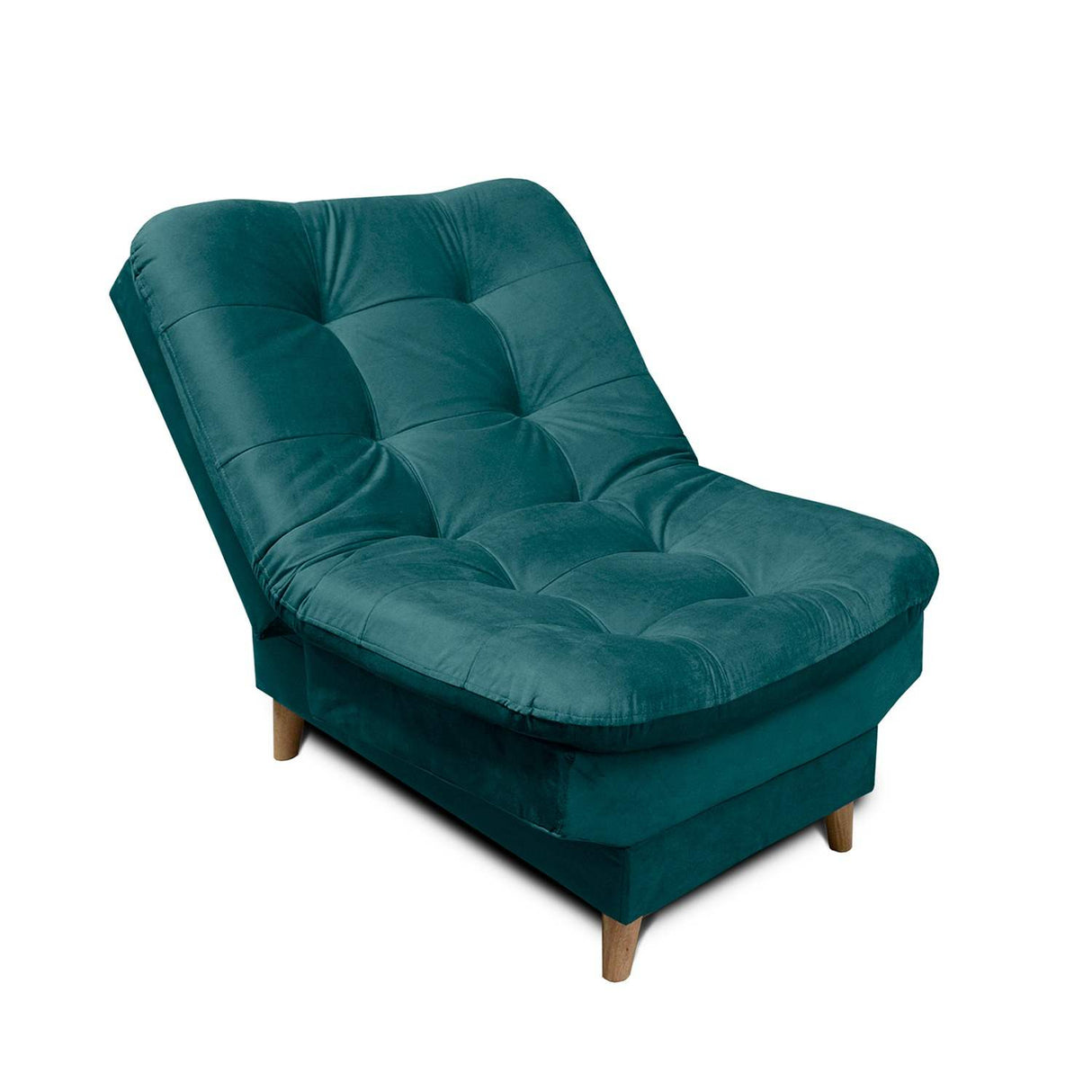 Silla Poltrona fendik Turquesa 80x90cm De Un Puesto Reclinable con Apoya Brazos