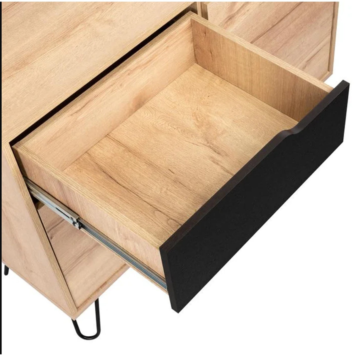 Bifé Audra Duna 100x100cm con Cuatro Compartimientos y con Patas - Bifes y Arrimos | Bylmo