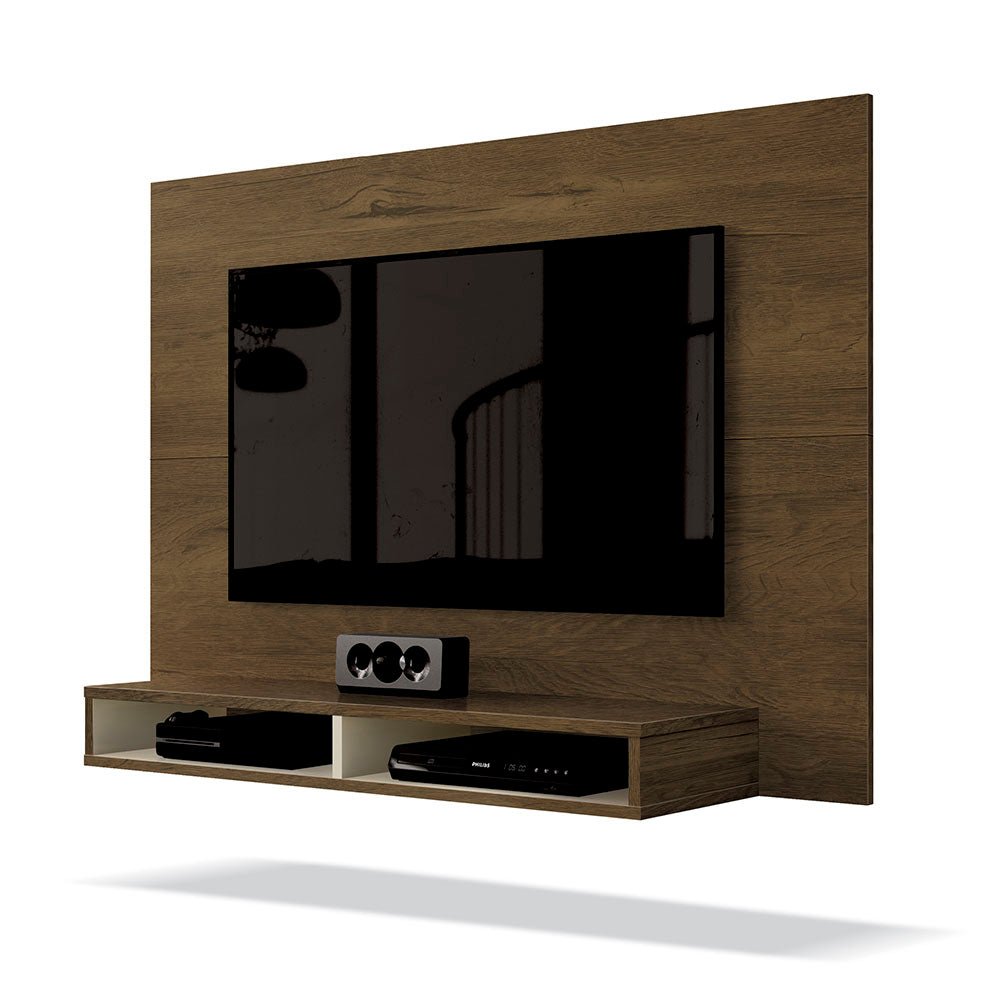 Panel Tunez Nogal 120 cm - Muebles para TV | Bylmo