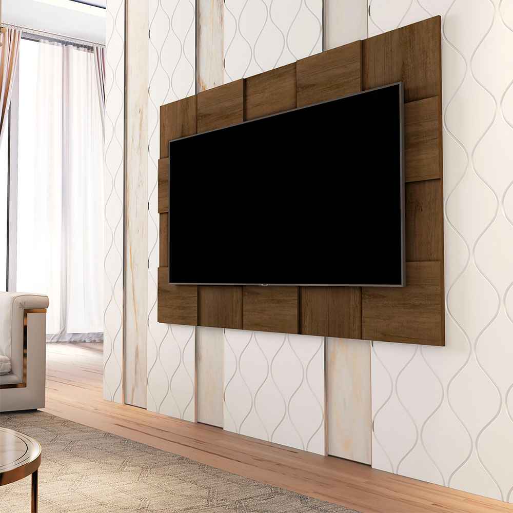 Panel de TV Savana 160x128cm Para TV Hasta 55 Pulgadas sin Cajones - Muebles para TV | Bylmo