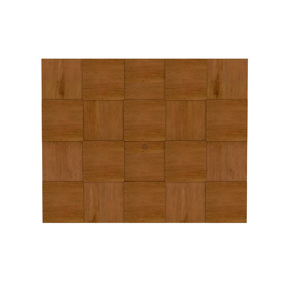 Panel de TV Caramelo 160x128cm Para TV Hasta 55 Pulgadas sin Cajones - Muebles para TV | Bylmo