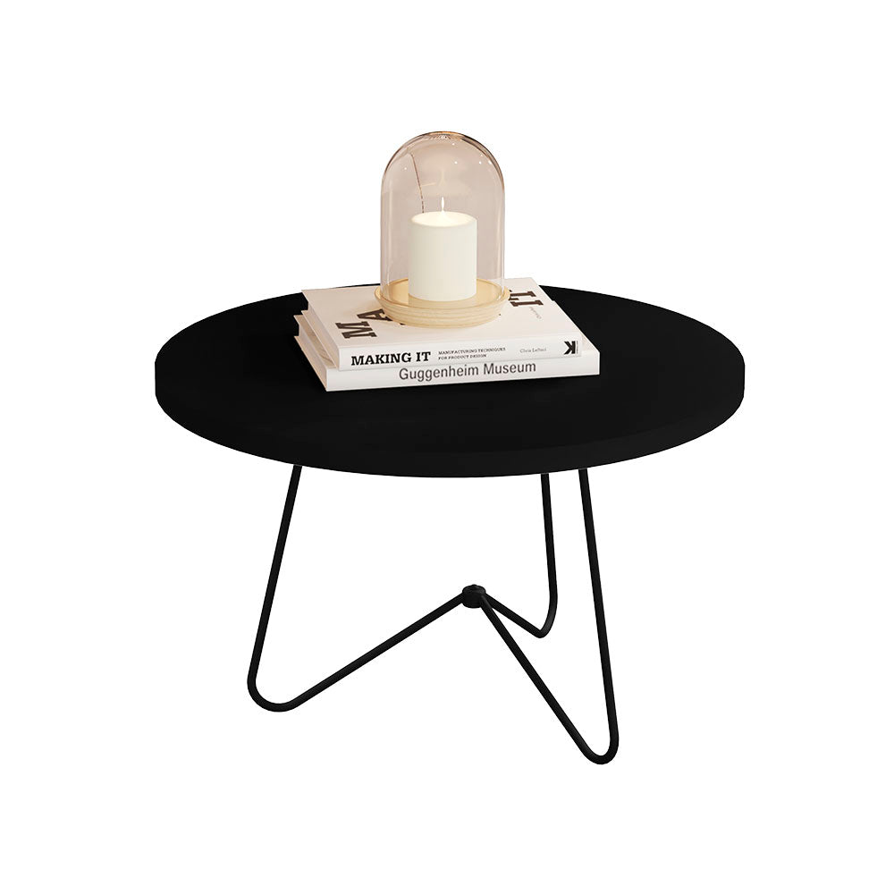 Mesa Austria Negro 60 cm Redondas - Mesas | Bylmo