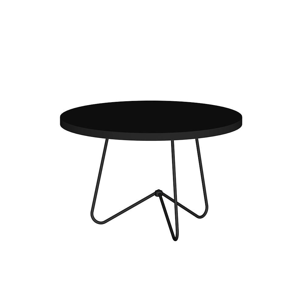 Mesa Austria Negro 60 cm Redondas - Mesas | Bylmo