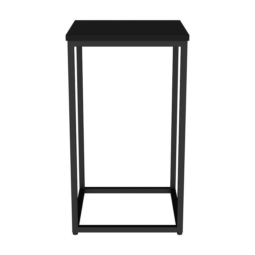 Mesa Valencia Negro 40 cm Cuadrada - Mesas | Bylmo