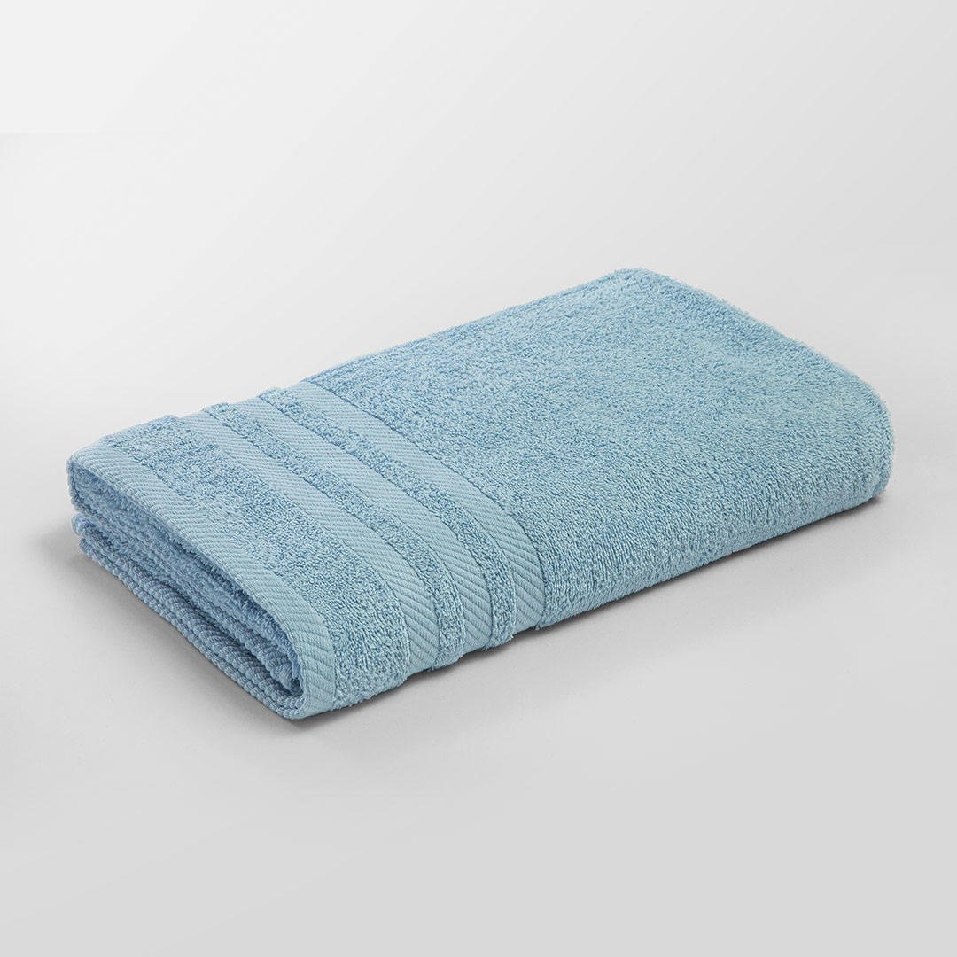 Toalla Azul 70x140cm para el Cuerpo Fondo Entero Muy Suave - Toallas | Bylmo