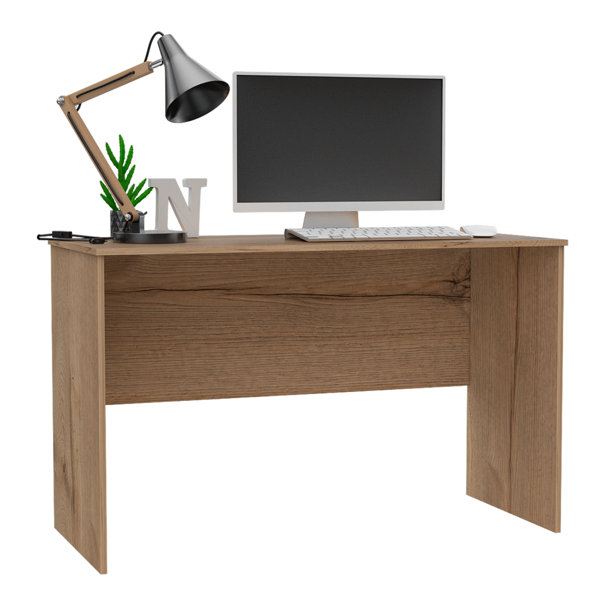 Escritorio Malibu Duna 53x120cm. Moderno Y De Fácil Armado