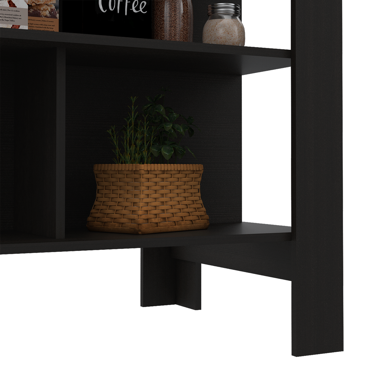 Isla de Cocina Cala 70x103 Wengue Duna 2 Entrepaños