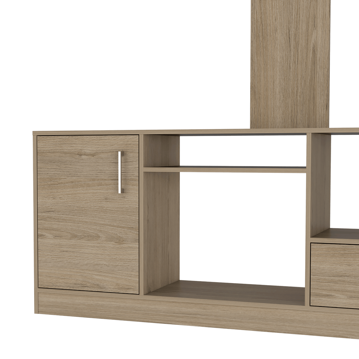 Centro de Entretenimiento Beijing Rovere 1 Cajón para TV 60 Pulgadas - Muebles de TV | Bylmo