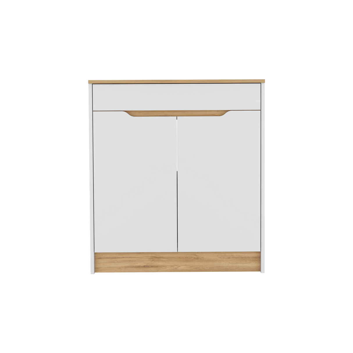 Mueble Inferior de Cocina Soler Blanco Moderno 52x89cm