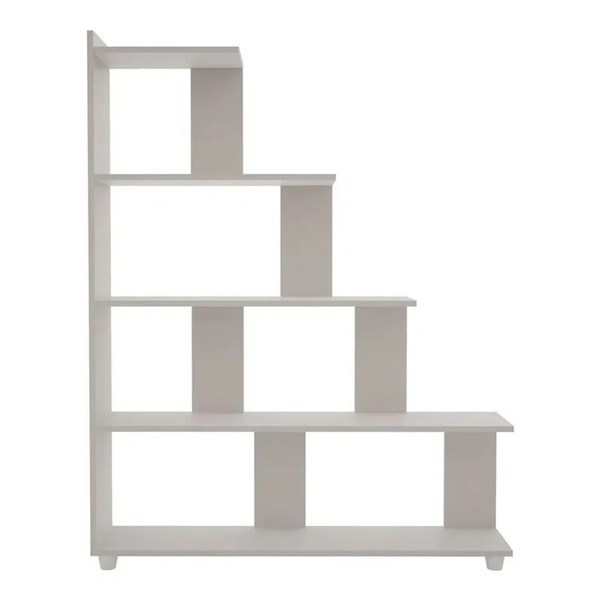 Biblioteca Paris Blanco 5 Estantes 106 Cm X 135 Cm