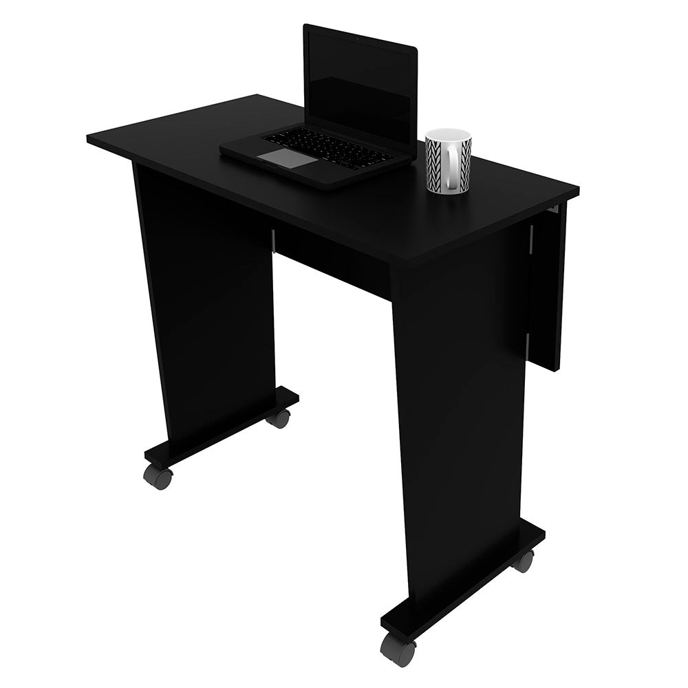 Escritorio Chicago Negro 80 cm Plegable - Escritorios y Archivadores | Bylmo