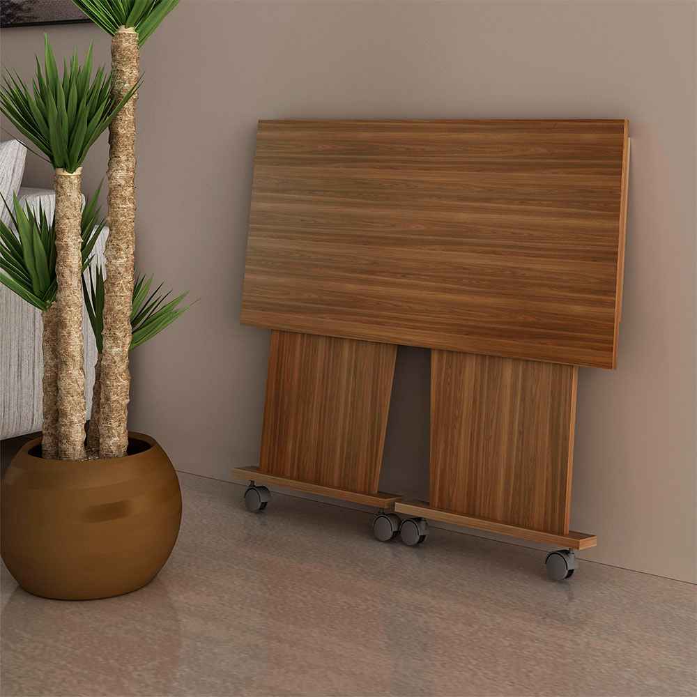 Escritorio Chicago Teca 80 cm Plegable - Escritorios y Archivadores | Bylmo