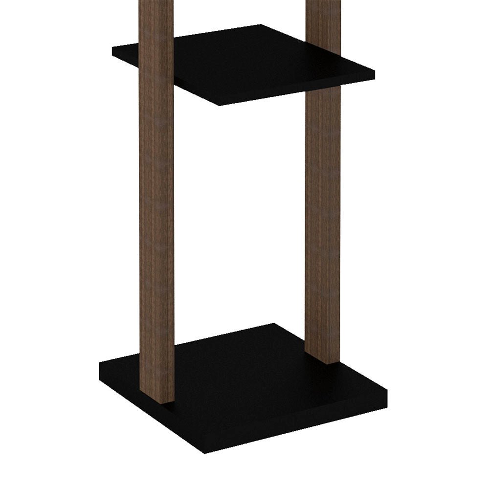 Perchero Sol Nogal 43 cm - Repisas y Percheros | Bylmo