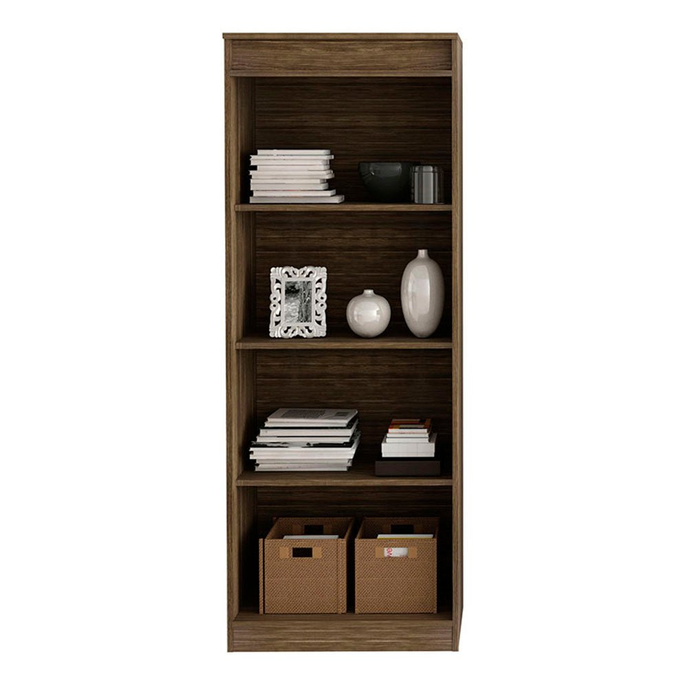 Biblioteca Hawai Nogal 60 cm con Entrepaños - Bibliotecas | Bylmo