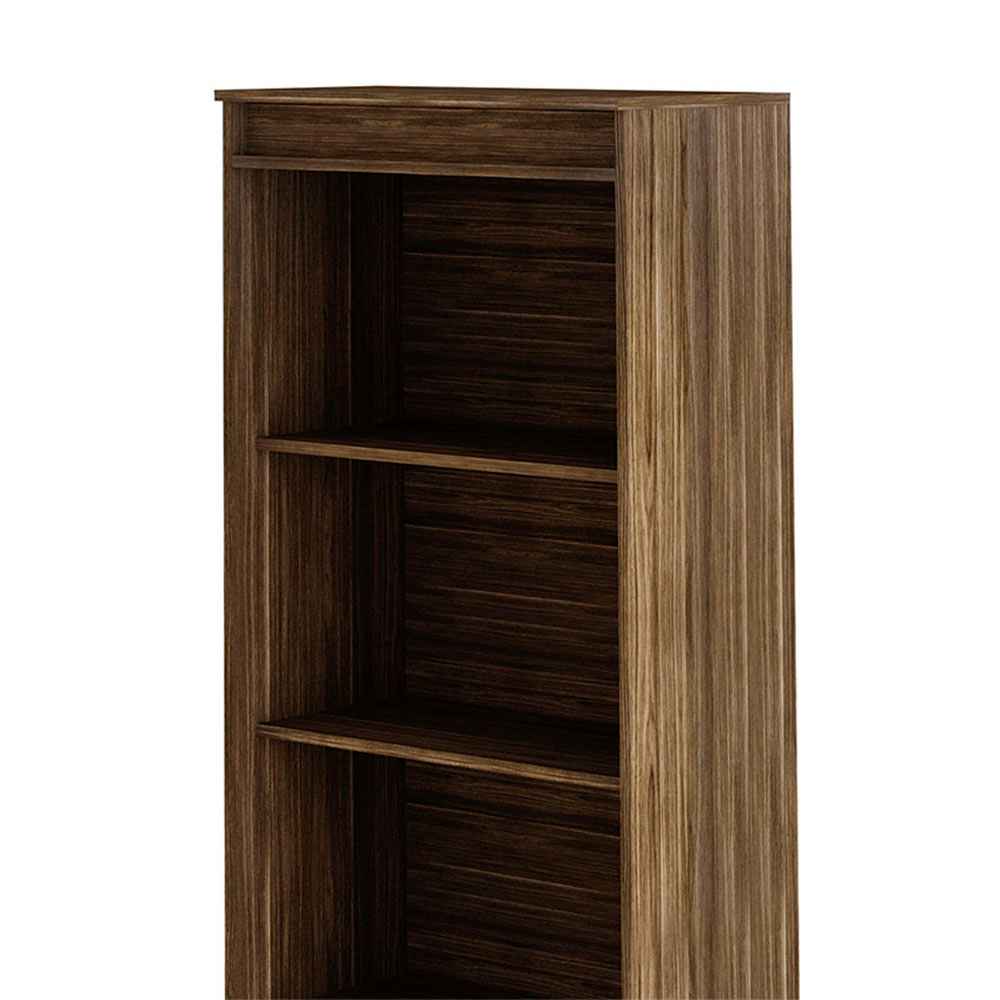 Biblioteca Hawai Nogal 60 cm con Entrepaños - Bibliotecas | Bylmo