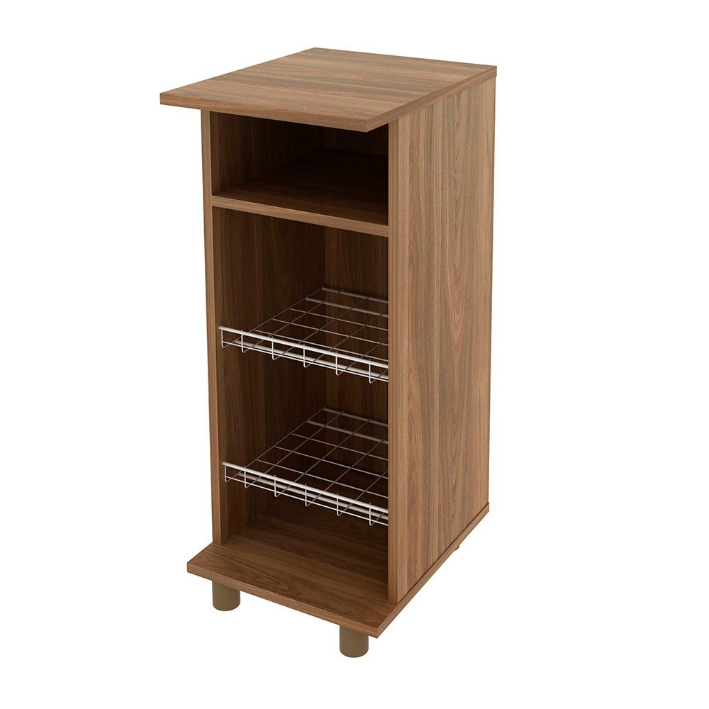 Mueble Auxiliar Lisboa Cafe 32 cm con Entrepaños - Muebles Organizadores | Bylmo