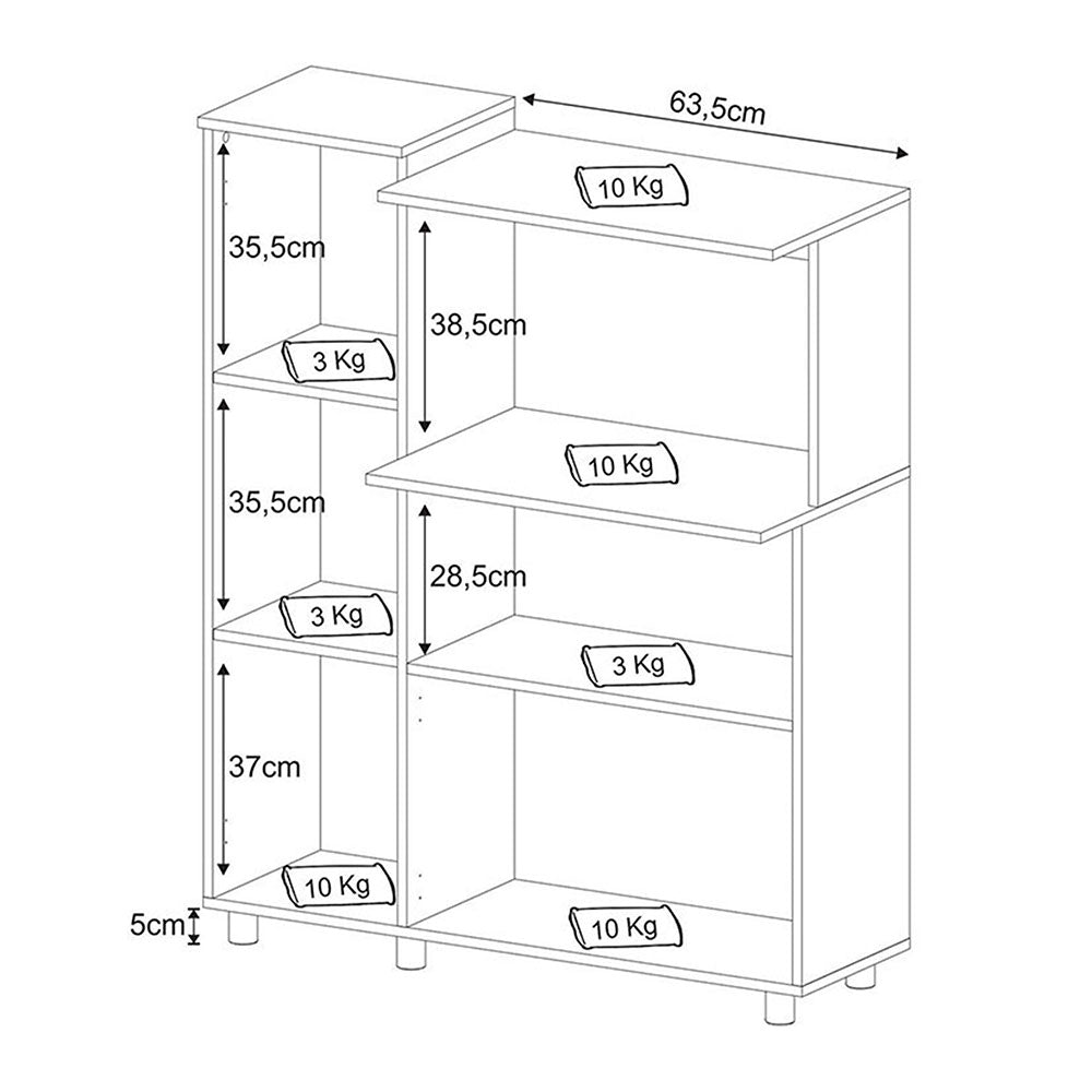 Mueble Auxiliar Segovia Cafe - Muebles Organizadores | Bylmo