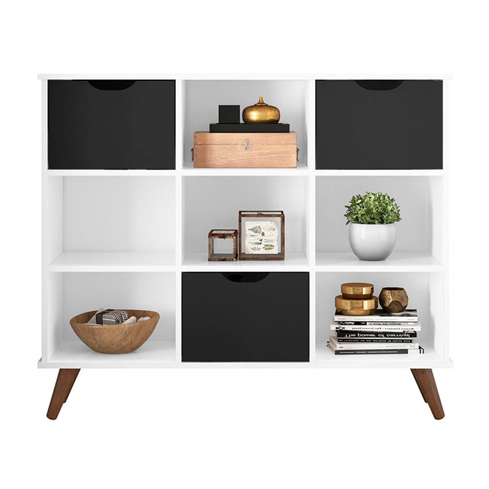 Arrimo Recife Blanco 108 cm con Tres Cajones - Repisas y Percheros | Bylmo